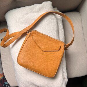 Yellow/Orange Co-Lab Crossbody Bag